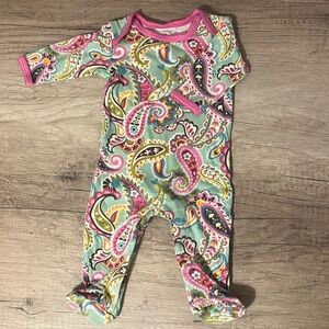 Vera Bradley Baby | One Piece | Footed | Paisley | Pajama